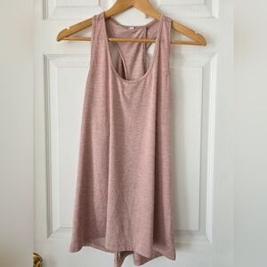 Dusty Pink Sleeveless Workout Top